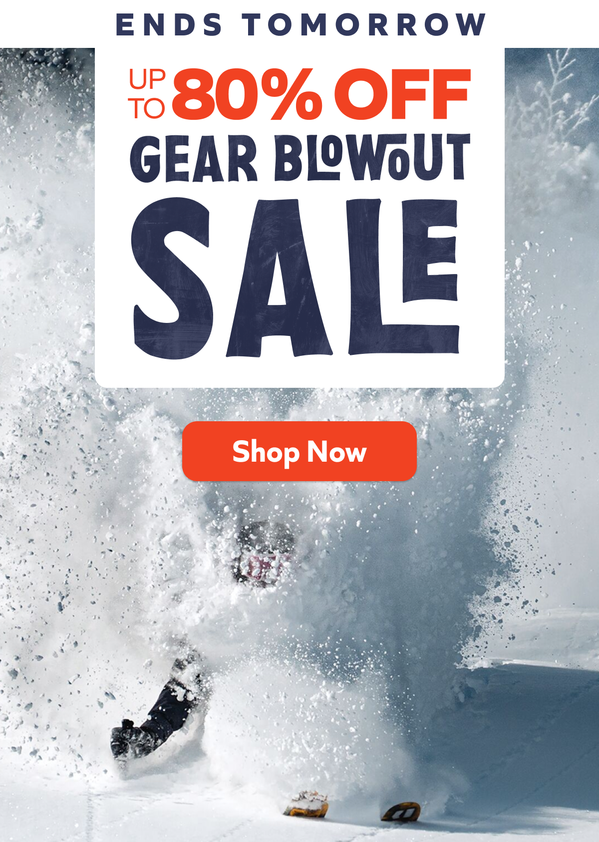 Ends Tomorrow - Up to 80% off gear blowout sale. Shop Now!