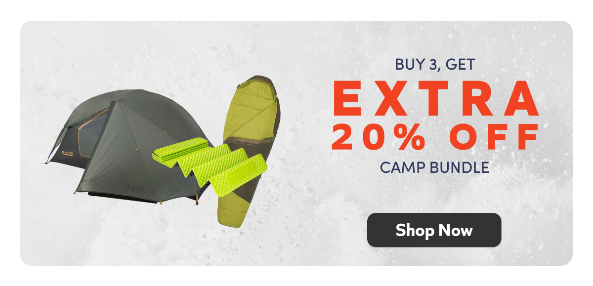 Buy 3, Get An Extra 20% Off CampBundle. Shop Now.