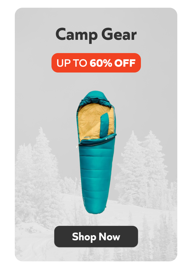 Camp Gear - Up To 60% Off - Shop Now