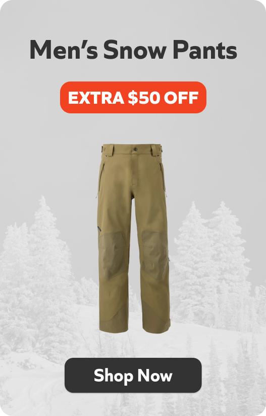 Men's Snow Pants- up to 50% off. Shop Now!