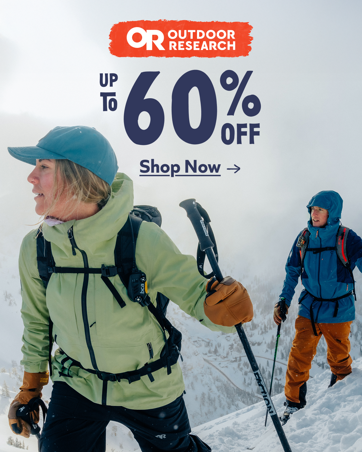 Up to $60 off Outdoor Research. Shop Now! 