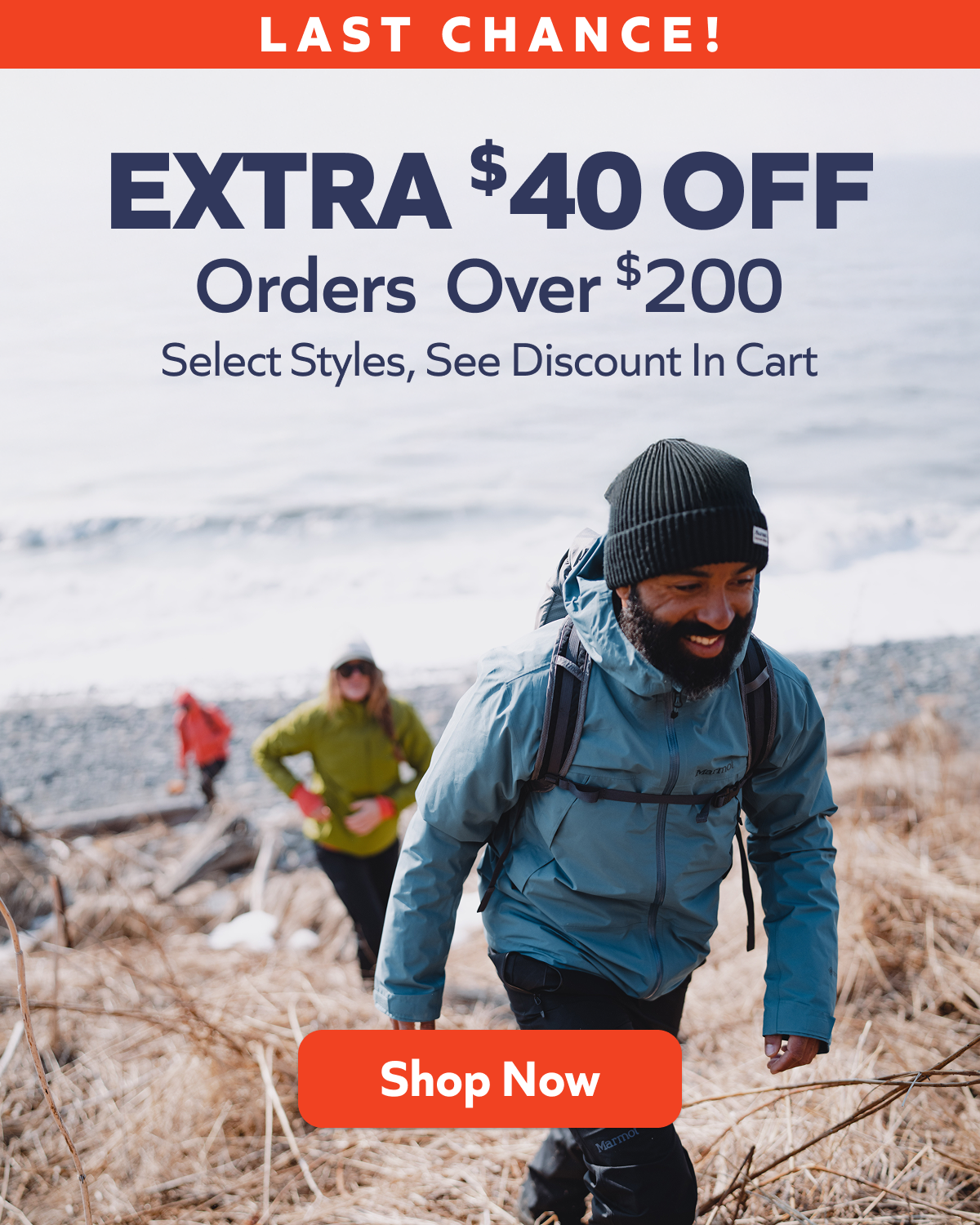 LAST CHANCE! Extra $40 off- orders over $200. Select Styles, see discount in cart. Shop Now!