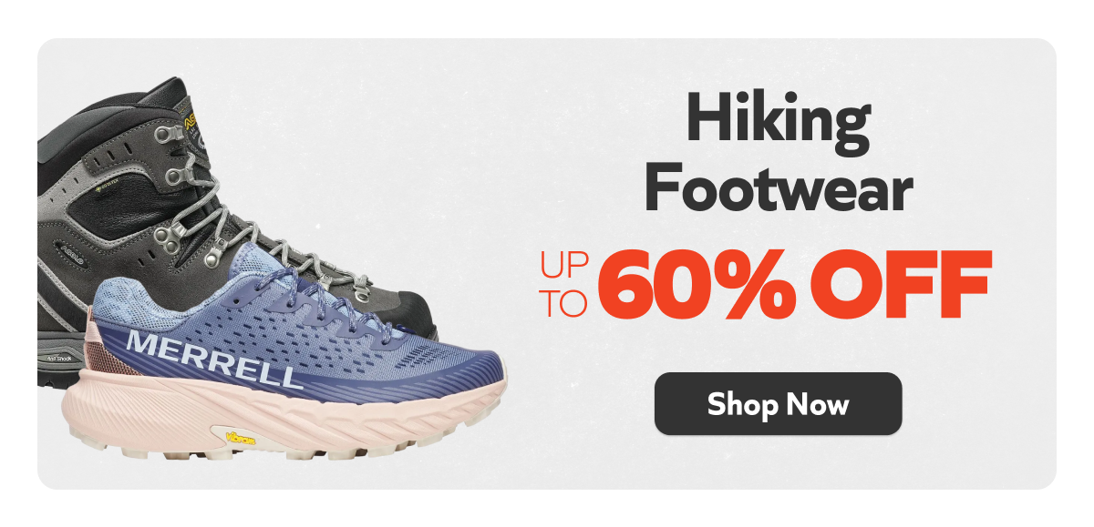 Hiking Footwear - Up to 60% off. Shop Now! 