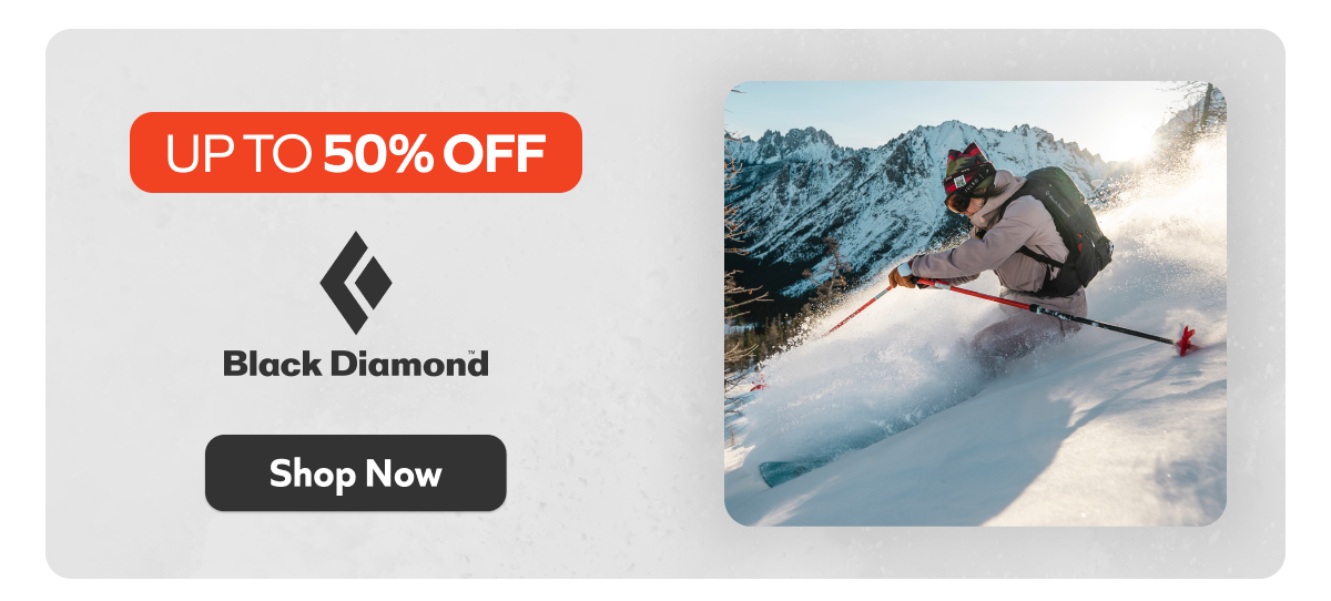 Up to 50% off- Black Diamond. Shop Now!