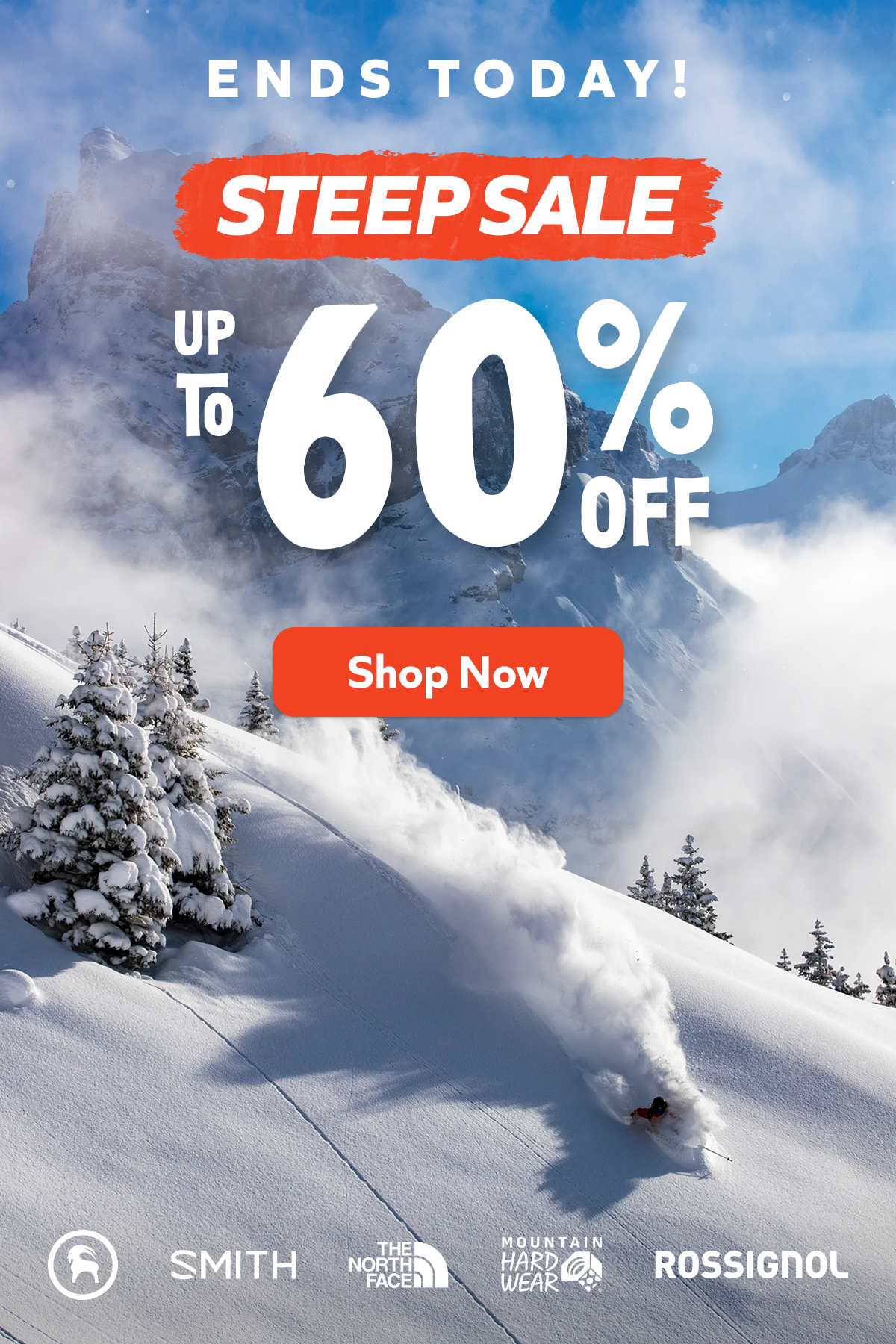 Ends Today! Steep Sale - Up to 60% off. Shop Now!