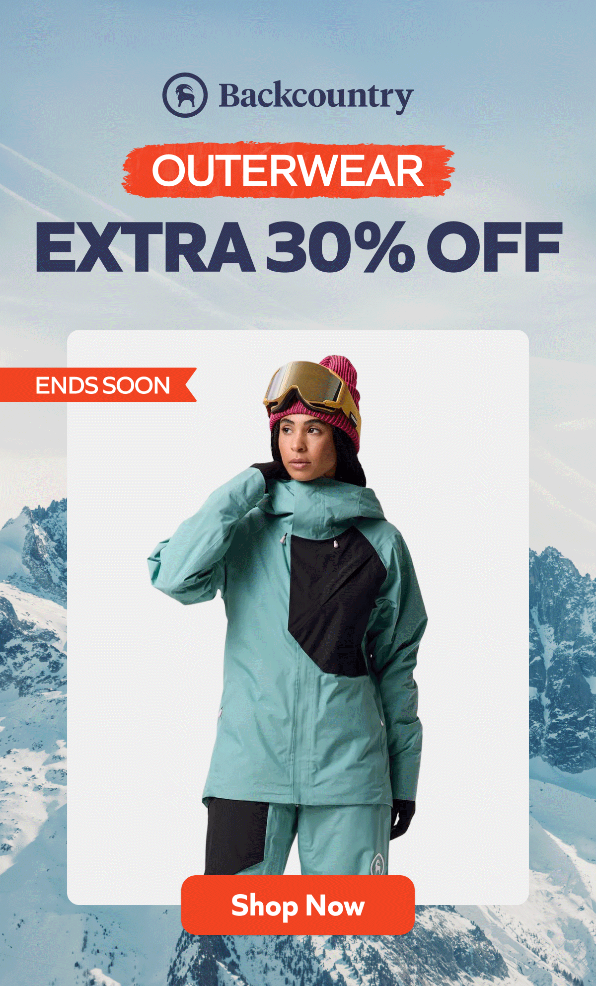Backcountry- Outerwear Extra 30% off ends soon!! Shop Now! 