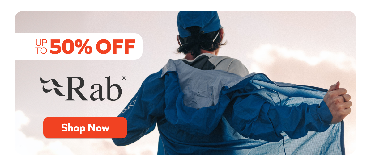 Up 50% off- Rab. Shop Now!