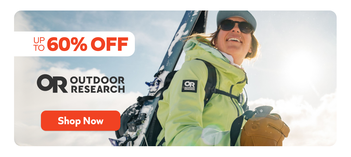 Up 60% off- Outdoor Research. Shop Now!