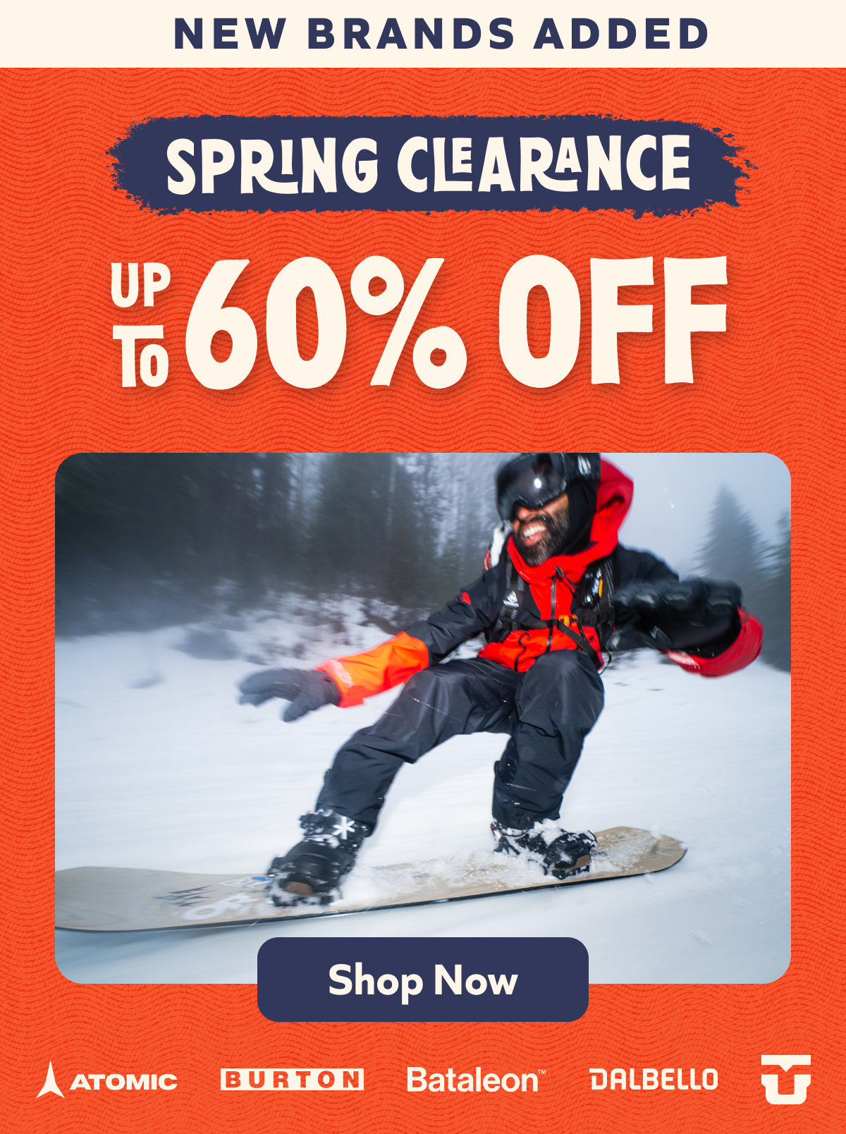 New brands added! Spring Clearance: Up to 60% off - Shop Now!