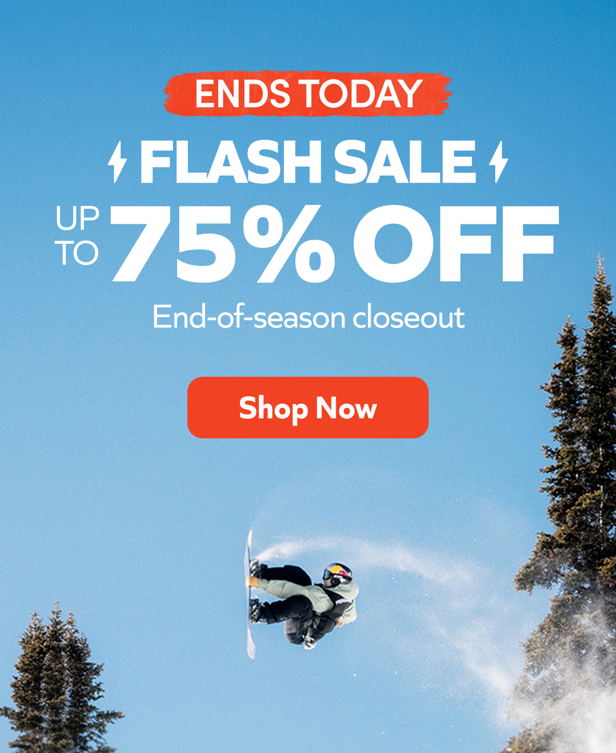 Ends Today. Flash Sale: Up to 75% off. End of season closeout. Shop Now!