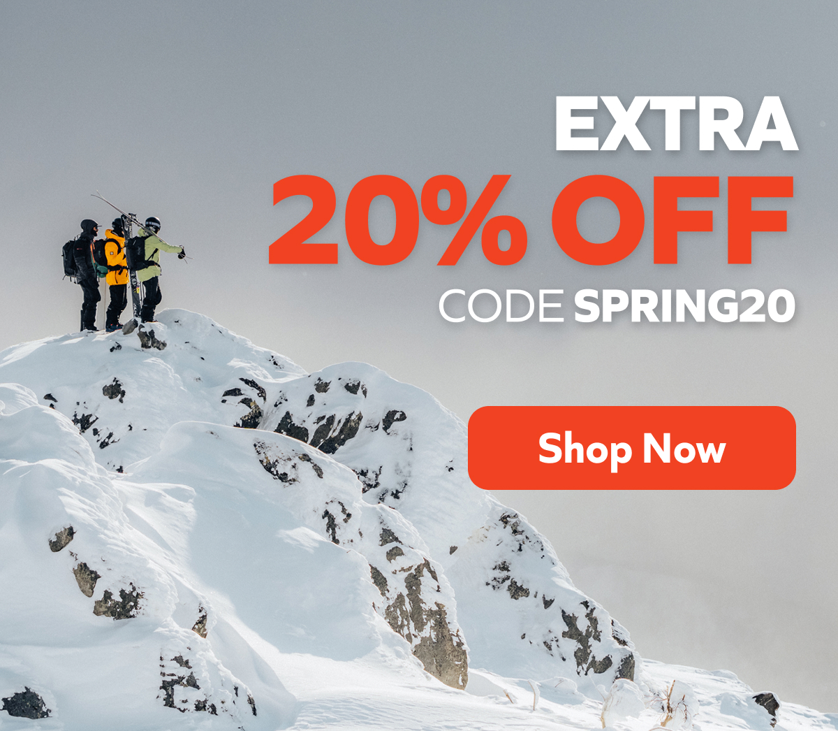 Extra 20% off code SPRING20. Shop Now!