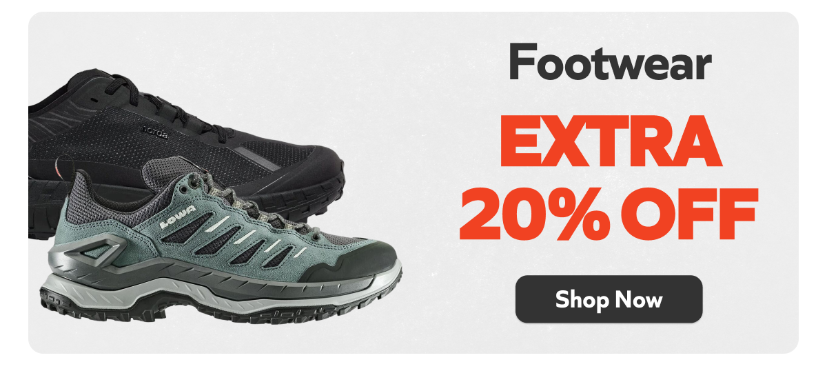 Footwear - Extra 20% off. Shop Now!