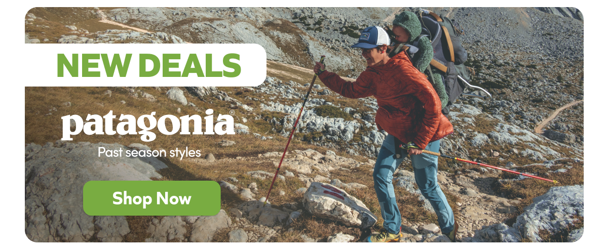 New Deals: Patagonia - Past season styles. Shop Now!