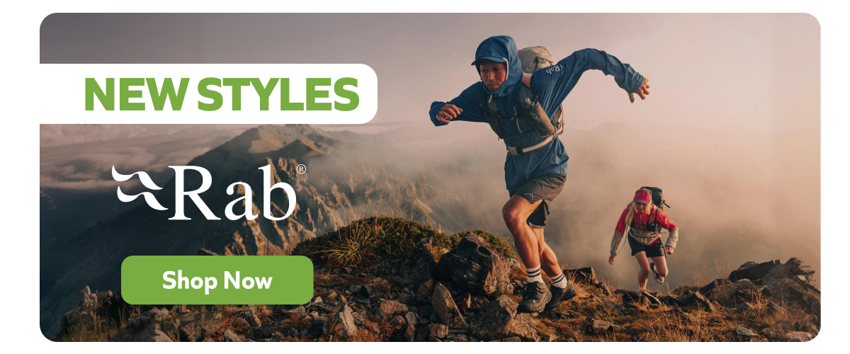 New Styles: Rab. Shop Now!