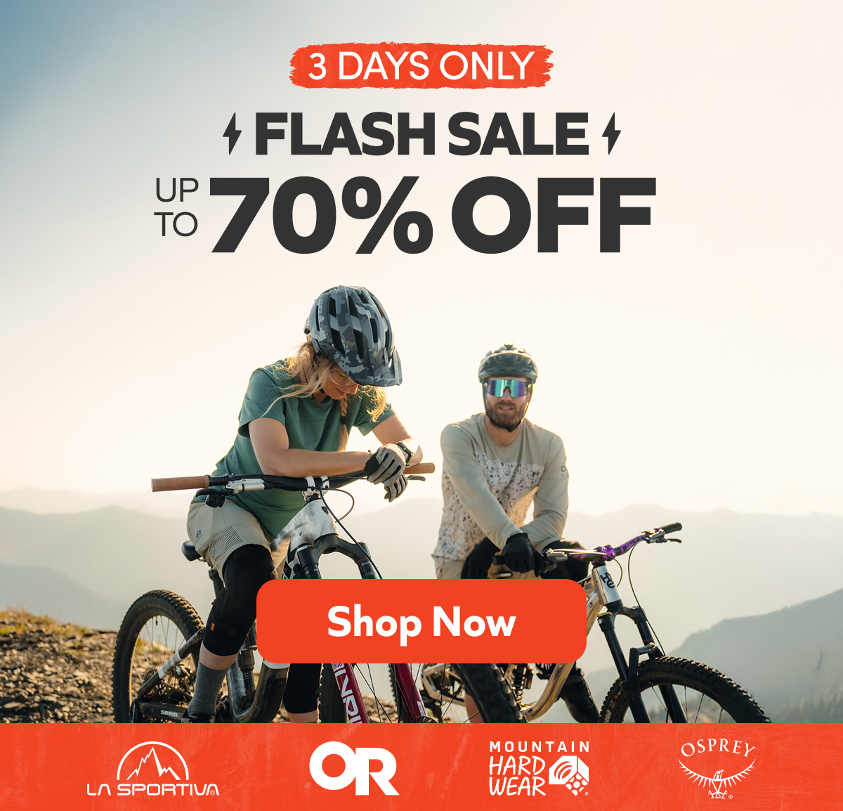 Flash Sale! 3 Days Only - Up To 70% Off | Shop Now