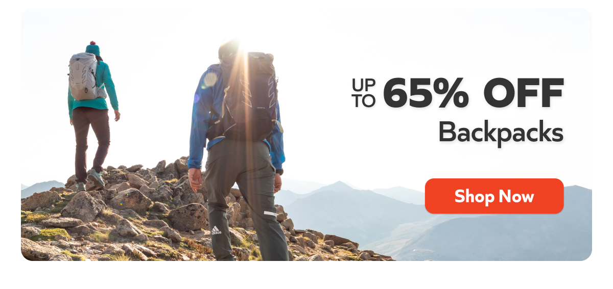 Up To 65% Off Backpacks