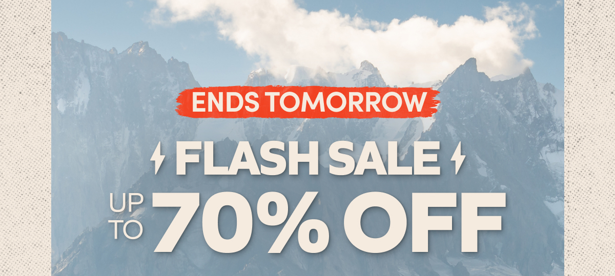 Flash Sale! Ends Tomorrow - Up To 70% Off | Shop Now
