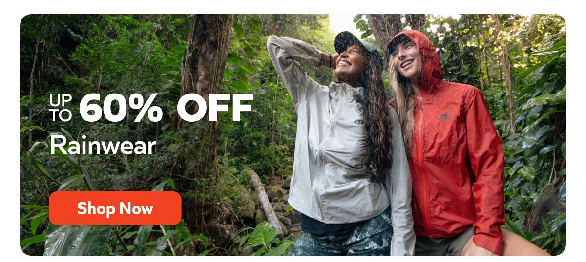 Up to 60% off. Rainwear. Shop now!