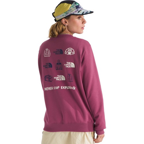 Outdoor Graphic Crew Sweatshirt - Women's