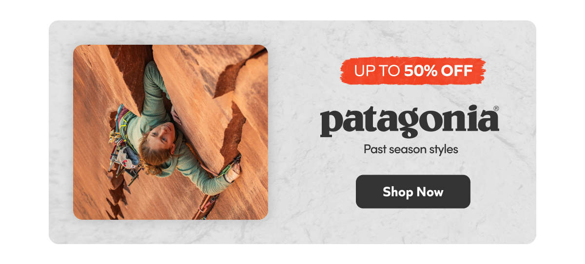 Patagonia: Up to 50% off past season styles. Shop Now!