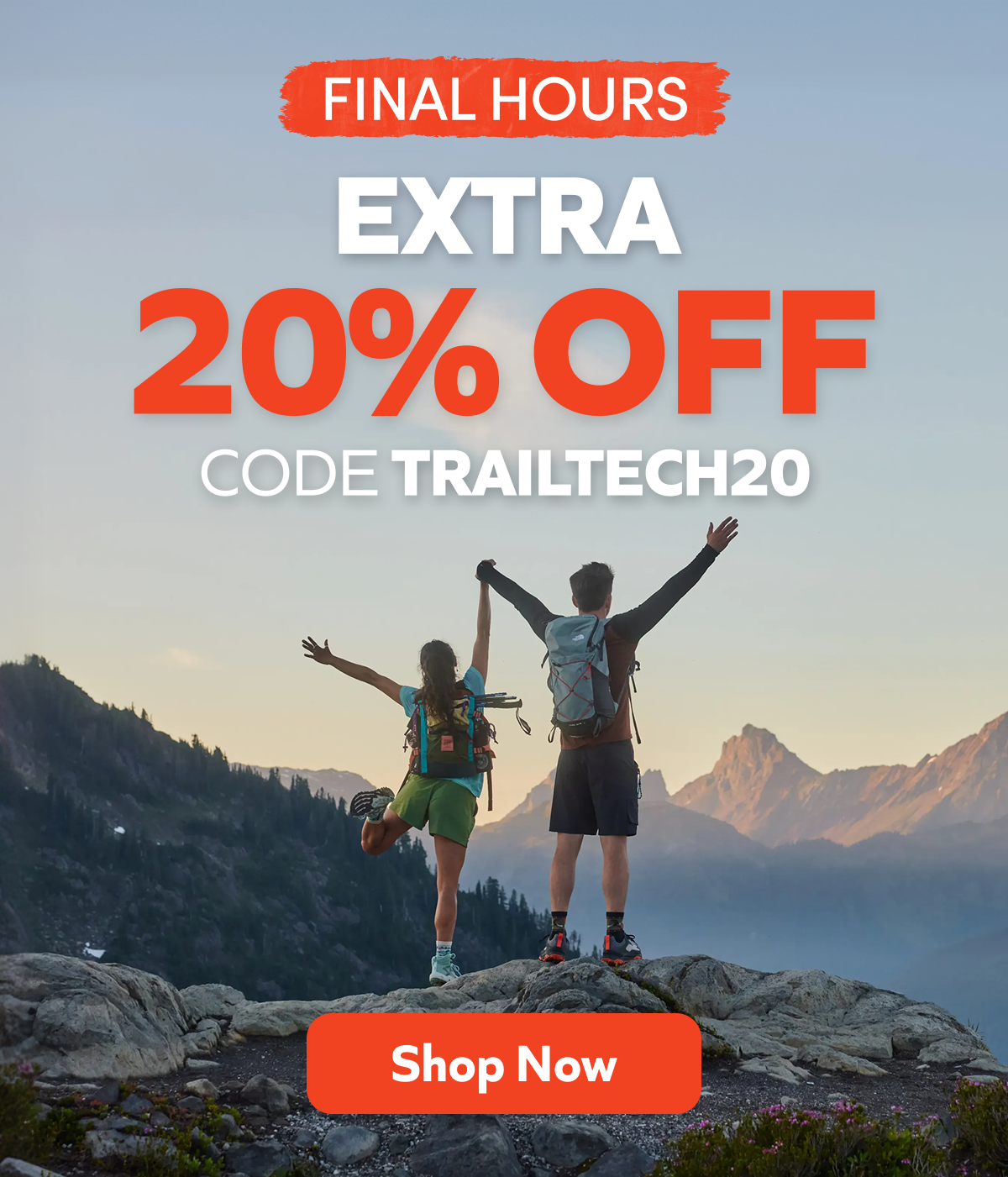 Get an EXTRA 20% OFF when you use code TRAILTECH20 at checkout. Shop Now! 