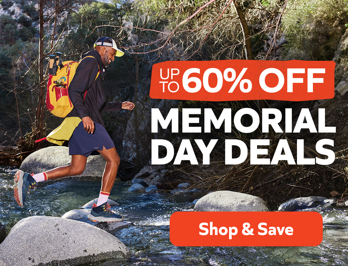 Save up to 60% off for Memorial Day!