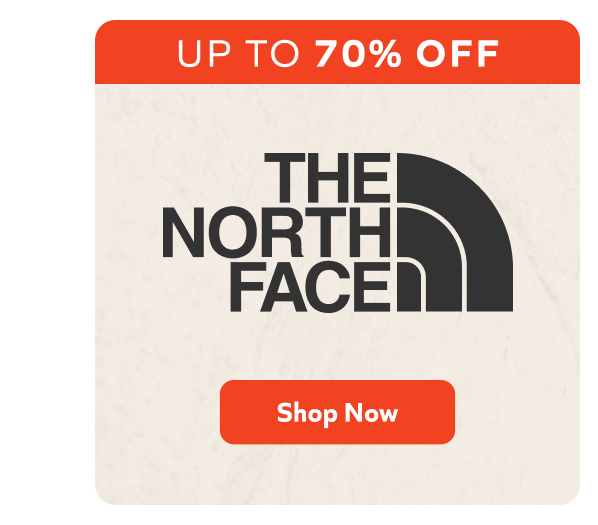The North Face: Up to 70% Off. Iconic outdoor gear at record-low prices. Shop Now!
