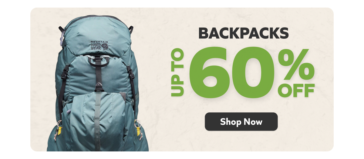 Shop Backpacks Up To 60% Off ->
