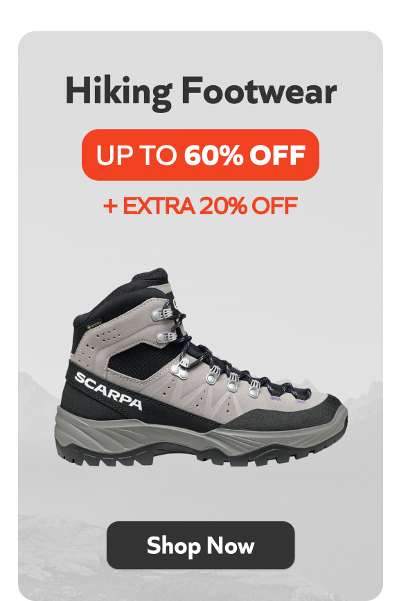 Extra 20% Off Hiking Footwear