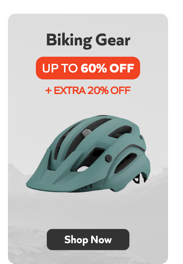 Extra 20% Off Biking Gear