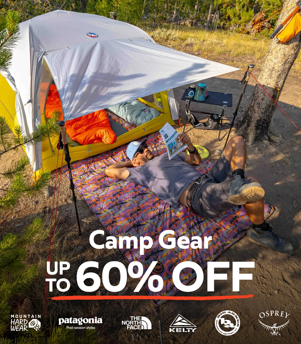 Camping Essentials Up To 60% Off!