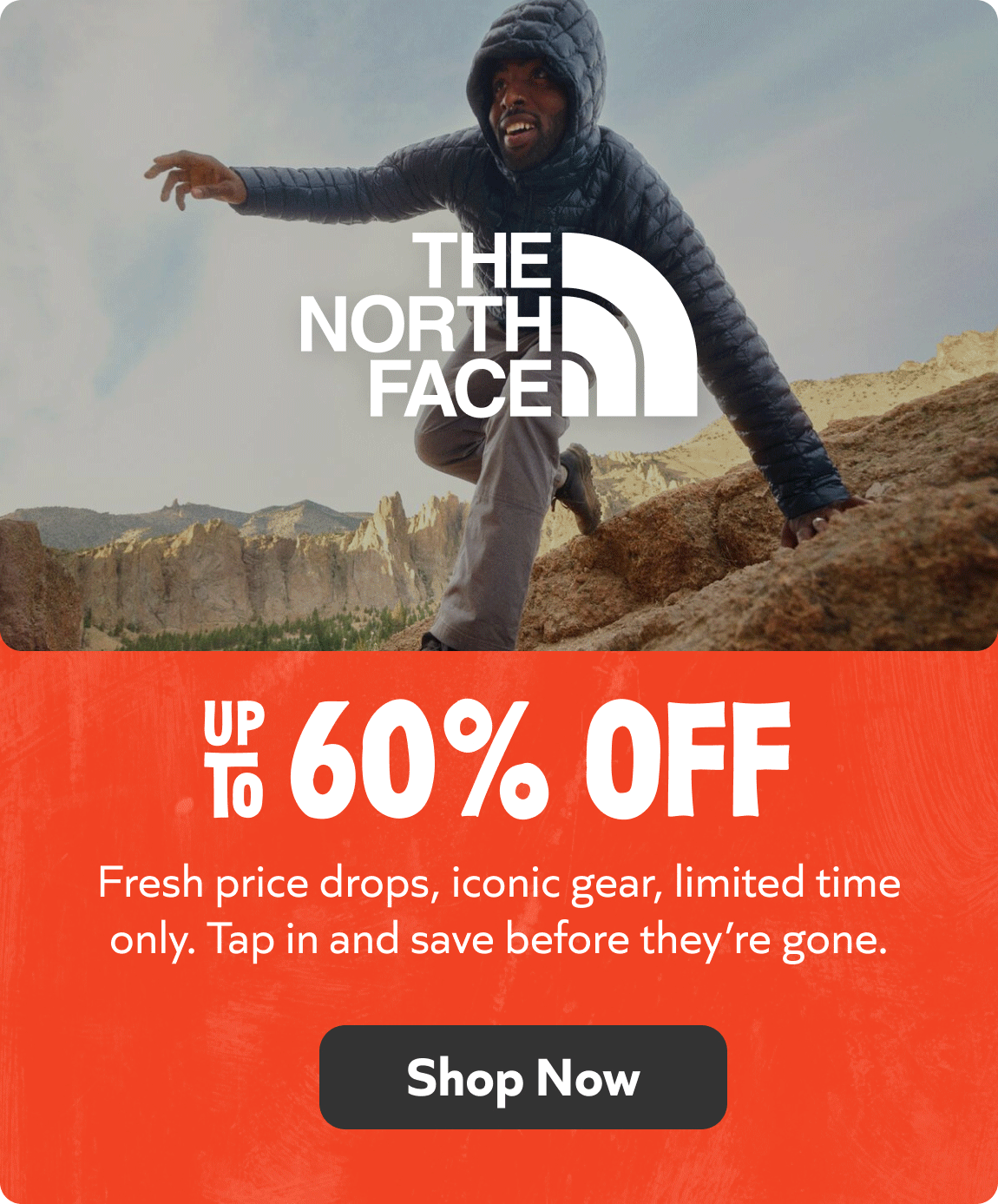 Up To 60% The North Face!