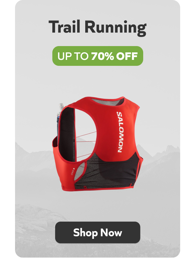 Trail Running Gear Up To 70% Off!
