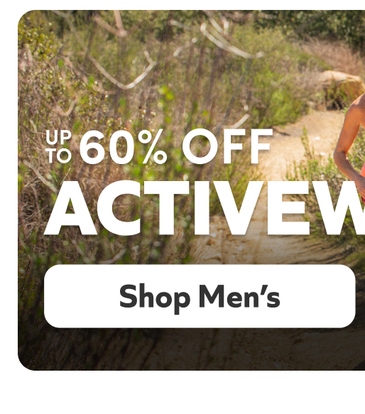 Shop Men's Apparel Activewear!