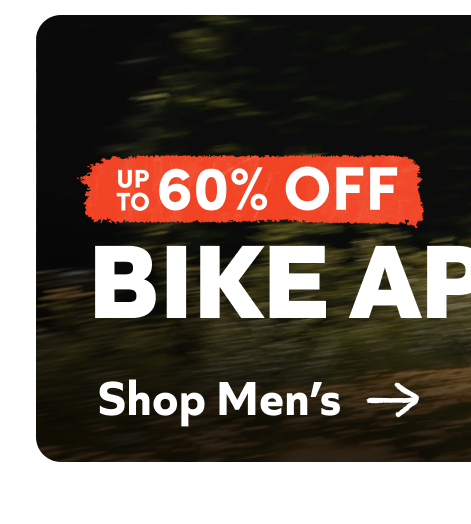 Up to 60% Off Men's Bike Apparel