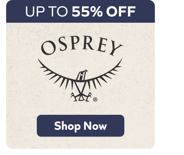 Osprey: Up To 55% Off. Shop Now!