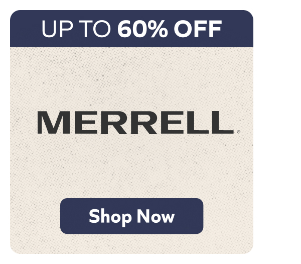 Merrell: Up To 60% Off. Shop Now!