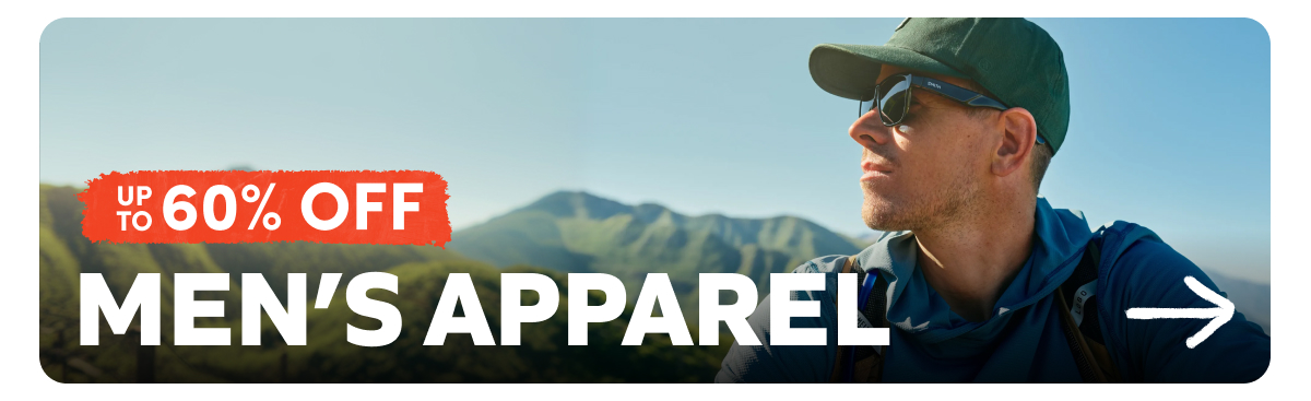 Up to 60% Off Men's Apparel. Shop Now!