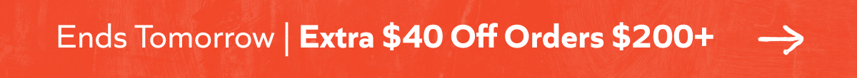 Savings end tomorrow!