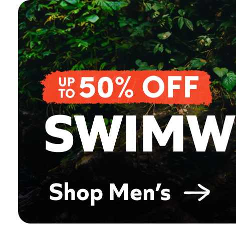Up to 50% Off Men's Swimwear