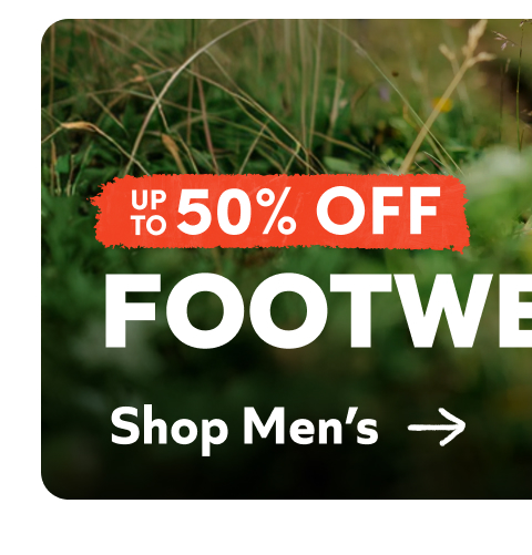 Footwear: Up To 50% Off. Shop Men's!