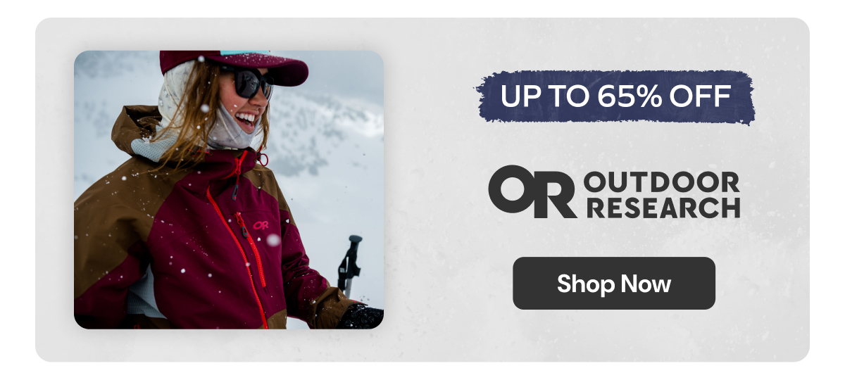 Up To 65% Off Outdoor Research