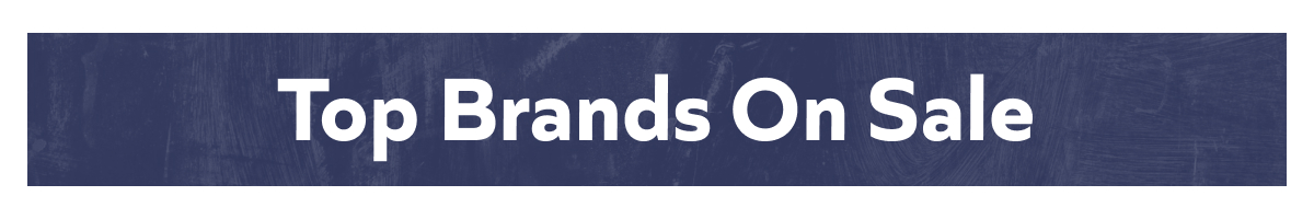 Top Brands On Sale