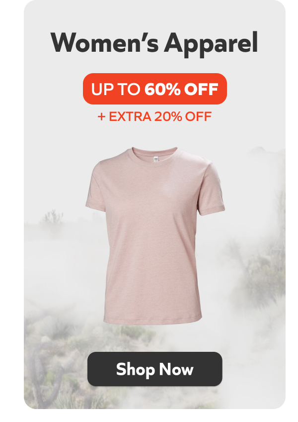 Extra 20% Off Women's Apparel