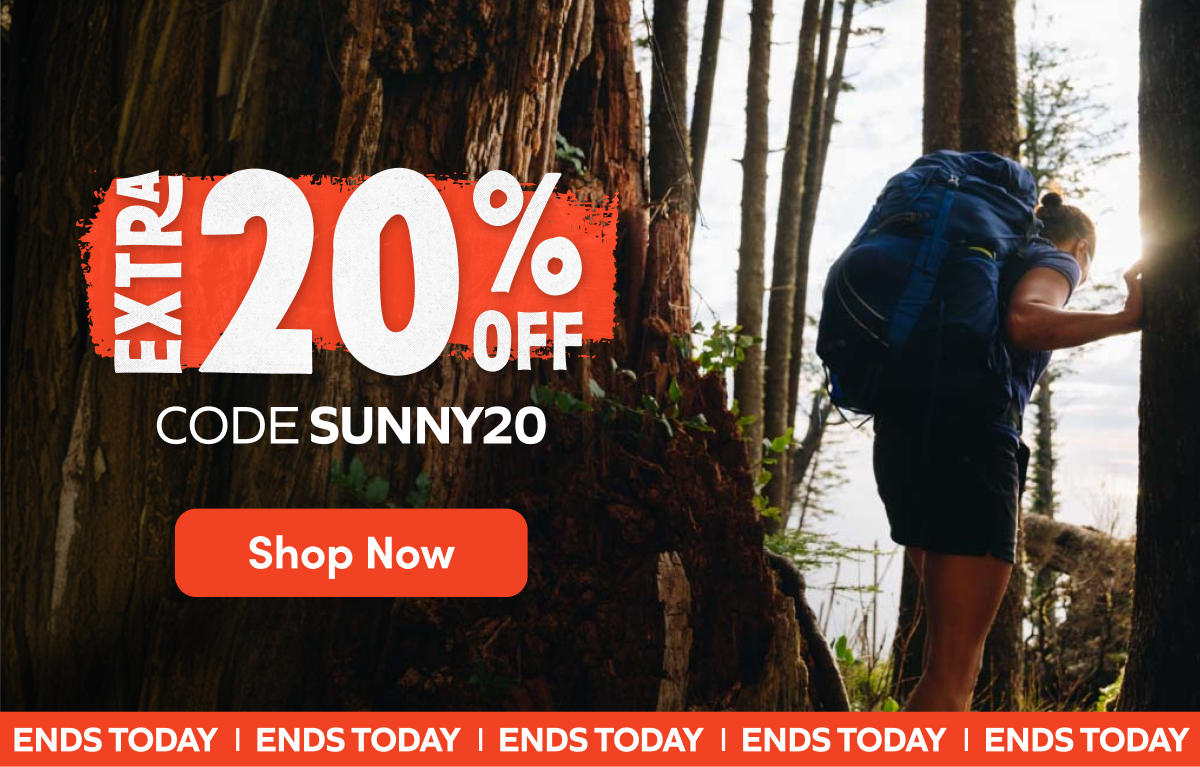 Ends Today: Extra 20% Off with Code SUNNY20. Shop Now!
