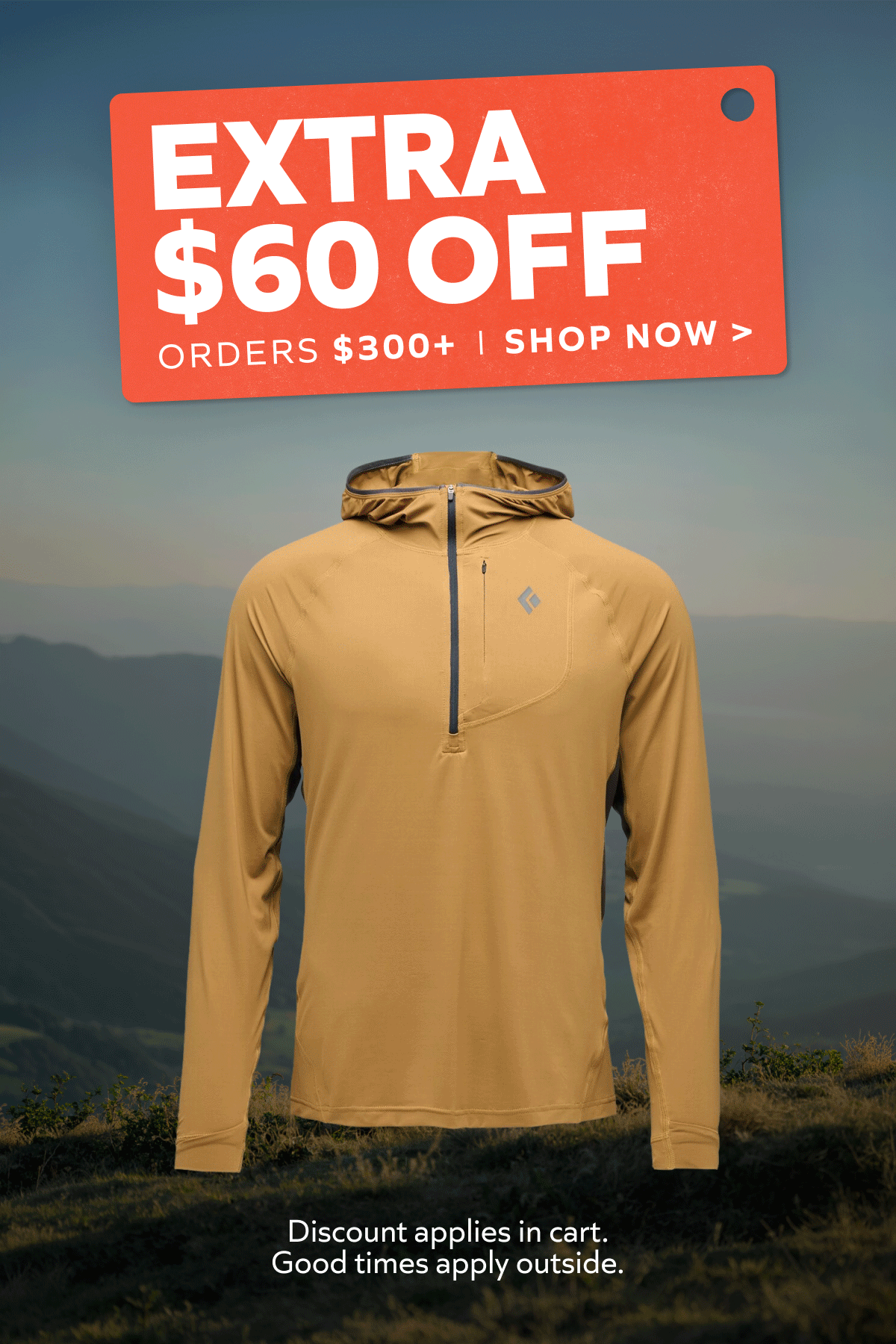 Extra $60 Off Orders $300+. Shop Now!