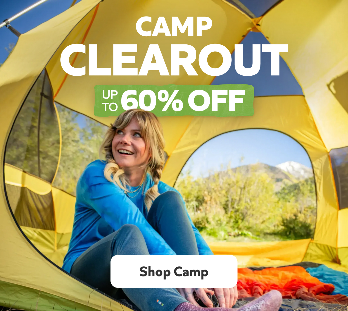 Camp Clearout: Up to 60% Off. Shop Camp