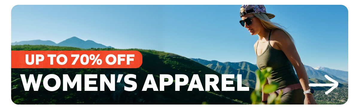 Up To 70% Off Women's Apparel 