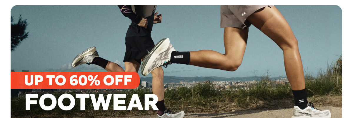 Up to 60% Off Footwear