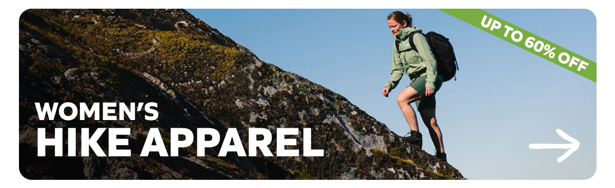 Women's Hike Apparel. Up To 60% Off